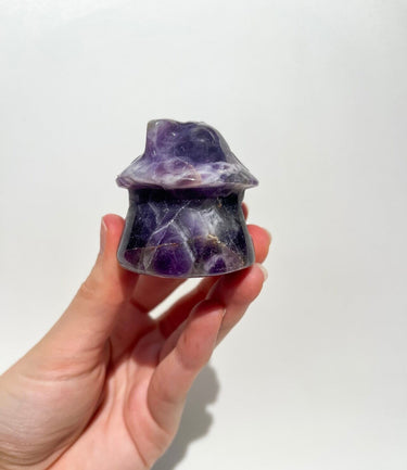 Amethyst Cottage/House Large #1 Halo Quartz